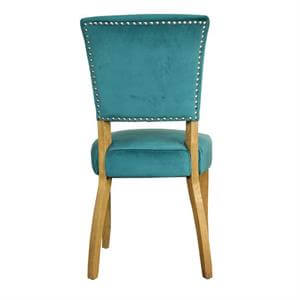Marquess Teal Velvet Dining Chair